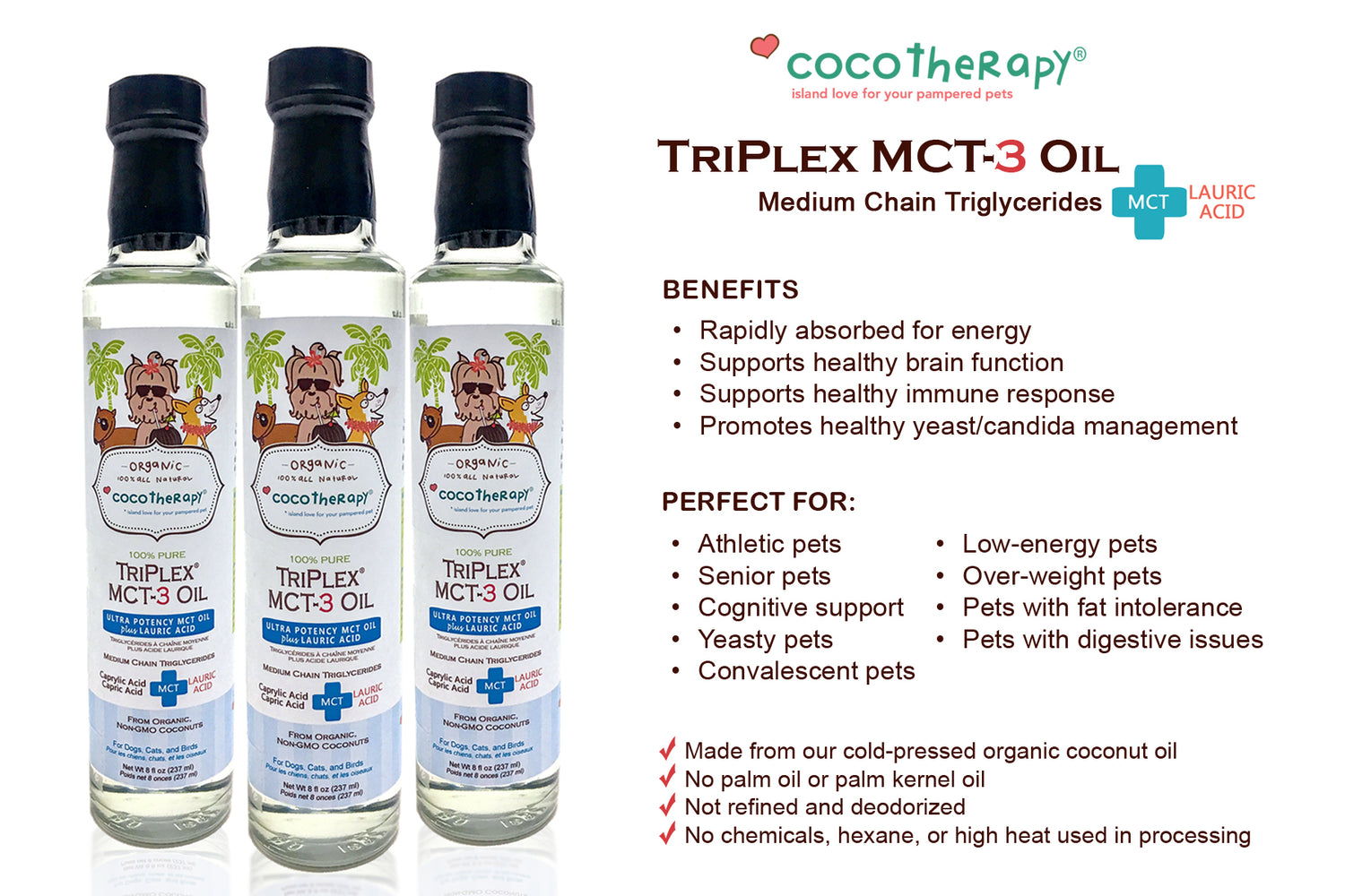 What is CocoTherapy TriPlex™ MCT-3 Oil?