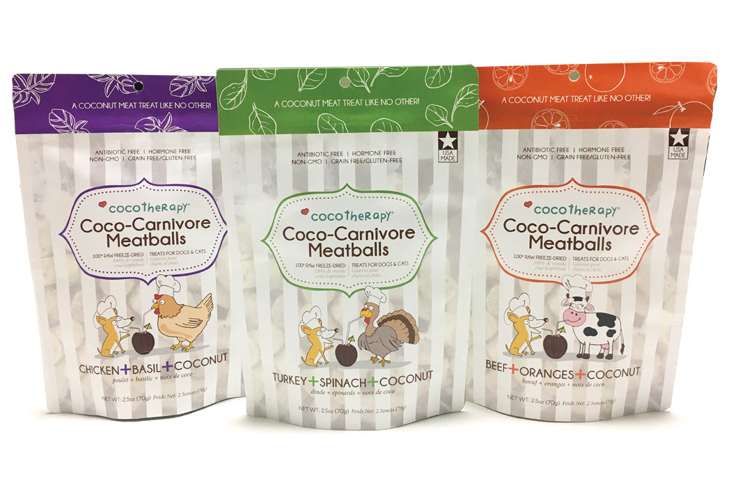 Coco-Carnivore Meatball Treats