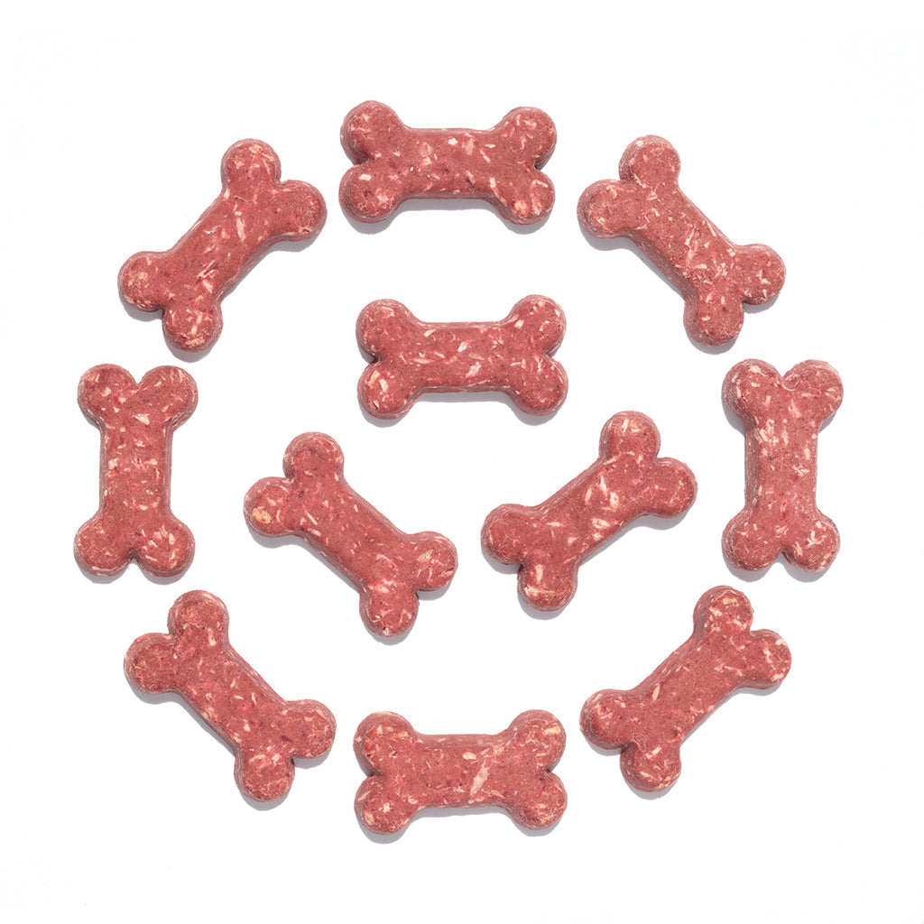 Coco-Milk Bones Red Velvet Biscuit - Organic Coconut Treat for dogs