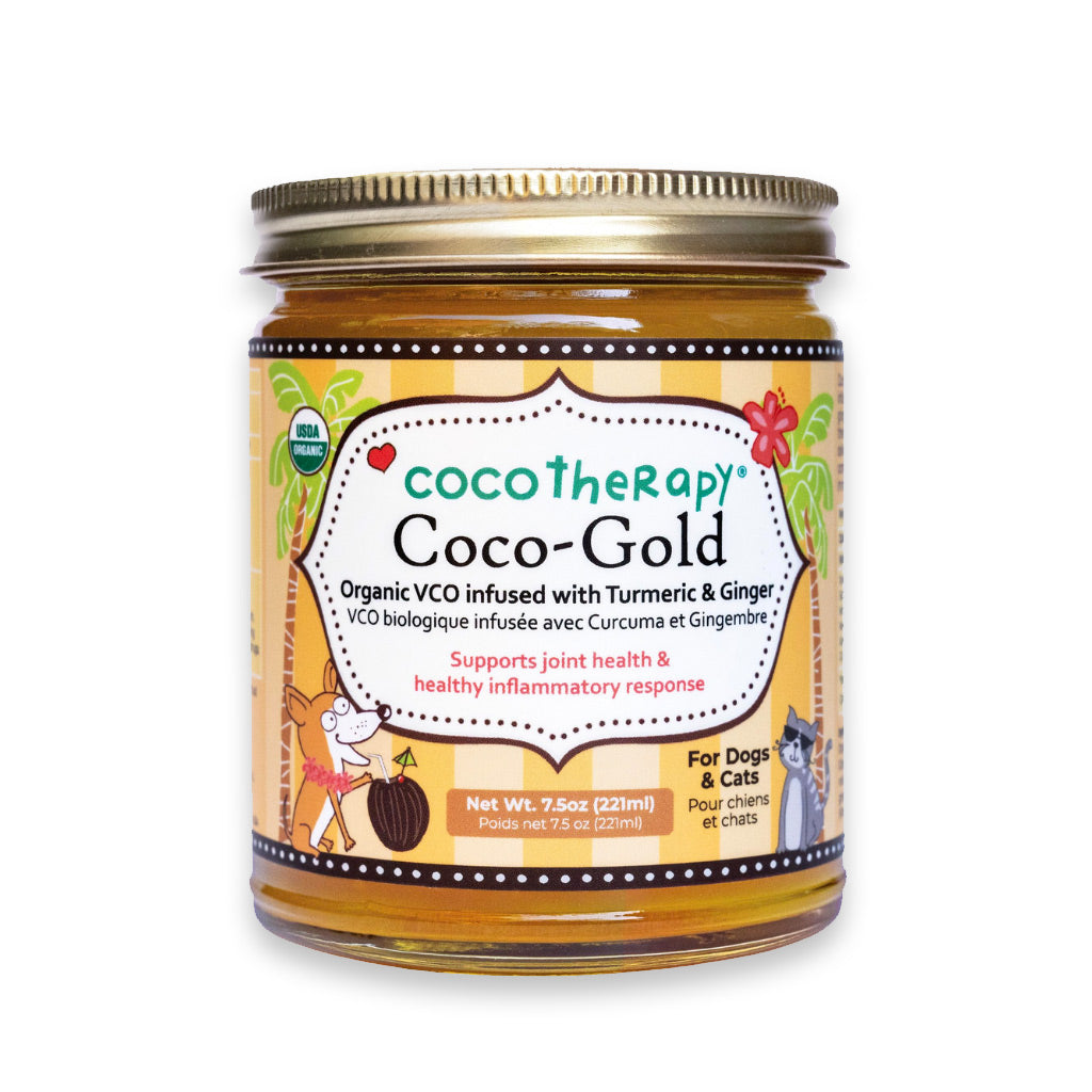 Golden Seniors Gift Pack - Coco-Gold + Coco-Milk Bones Ginger + Coco-Charms Pumpkin Pie + FREE Coconut Therapy for Pets Book ( $15.95 Value )