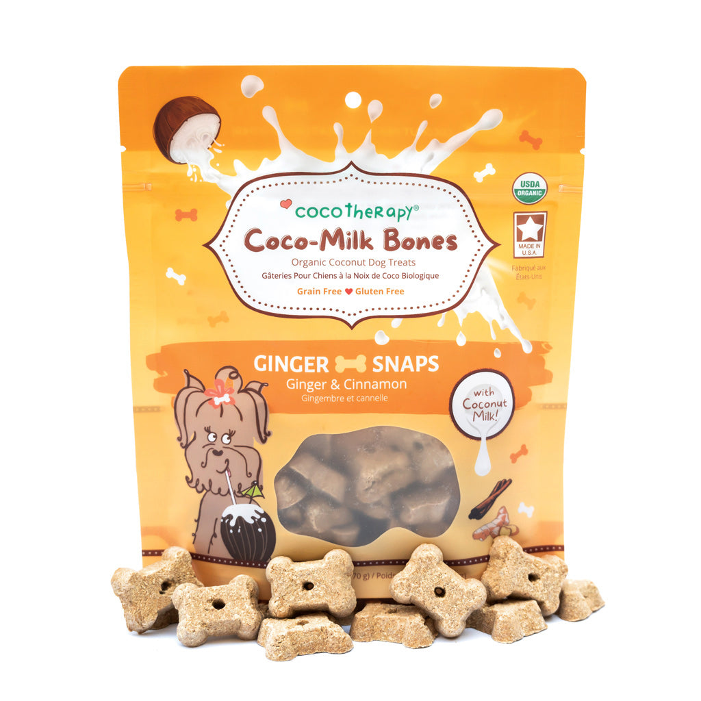 Coco-Milk Bones Triple Treat - Organic Coconut Biscuit Treats for dogs