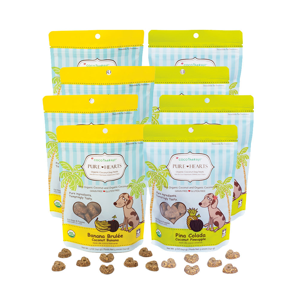 Pure Hearts Coconut Cookies Double Delight - Organic Treats for dogs