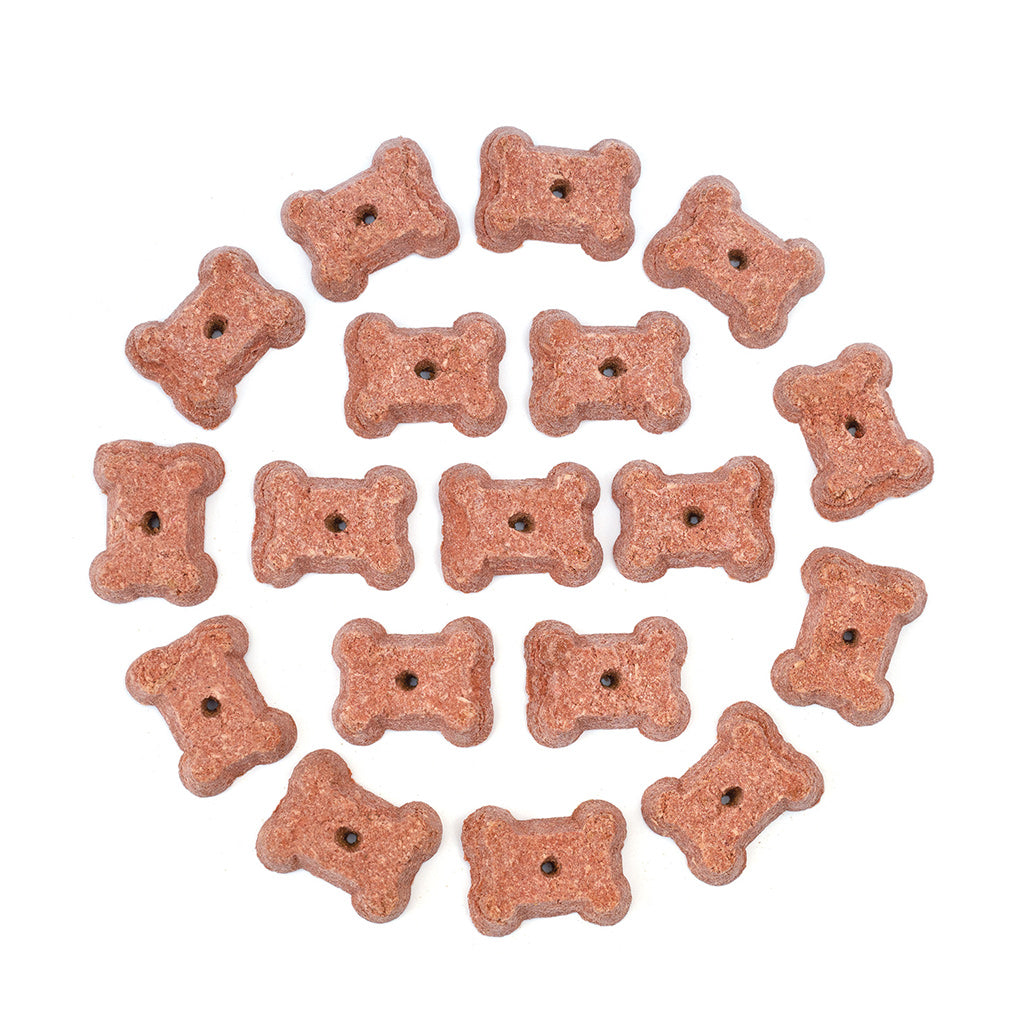 Coco-Milk Bones Red Velvet Biscuit - Organic Coconut Treat for dogs