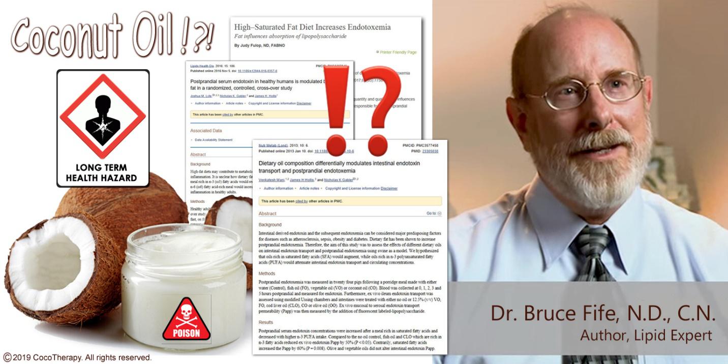 Interview with Bruce Fife about the fallacy that coconut oil induces Endotoxemia in dogs