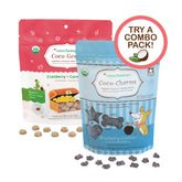 Berry Training Treat Combo - Coco-Charms Blueberry + Coco-Gems Cranberry