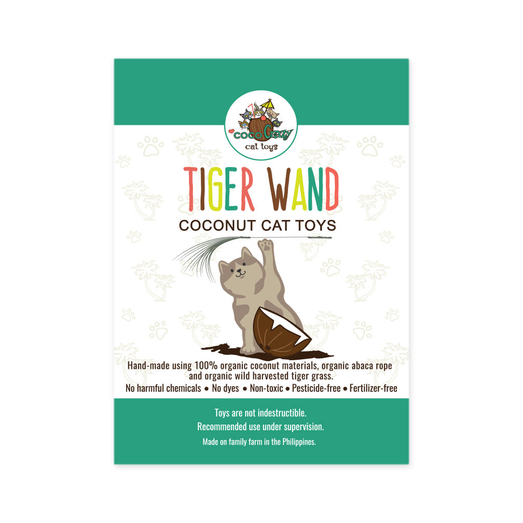 Tiger Wand Cat Toy
