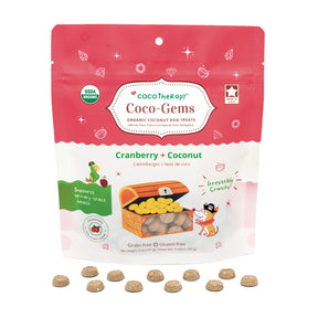 Berry Training Treat Combo - Coco-Charms Blueberry + Coco-Gems Cranberry