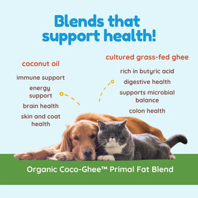 Coco-Ghee (7.5oz) - USDA Certified Organic Coconut Oil with Organic Cultured Ghee