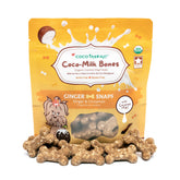 Coco-Milk Bones Ginger Snaps Biscuit - Organic Coconut Treat for dogs