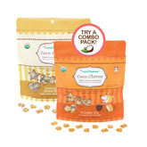Coco-Charms Training Treats PB Dessert Duo - Pumpkin + Peanut Butter Banana