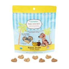Pure Hearts Coconut Cookies Banana Brulée - Organic Treat for dogs
