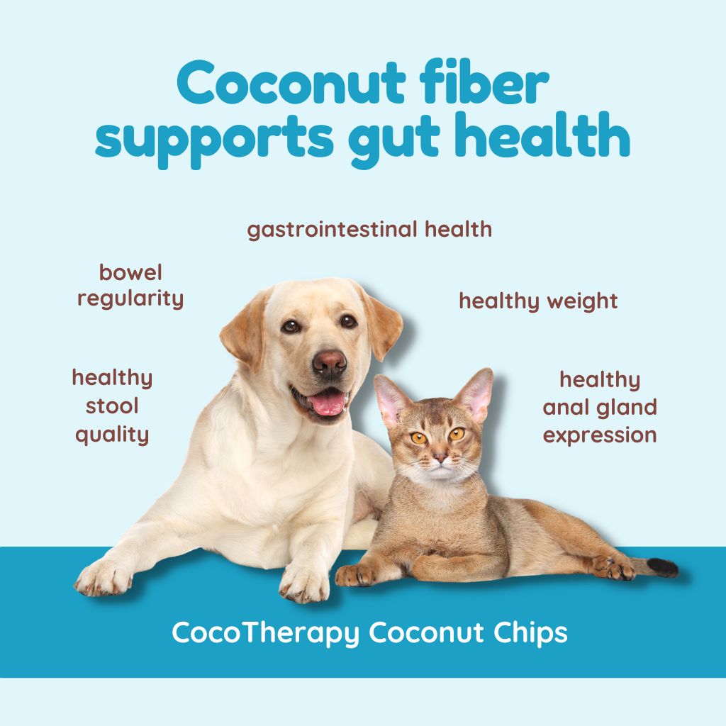 Organic Coconut Chips - Raw Coconut for dogs, cats, birds