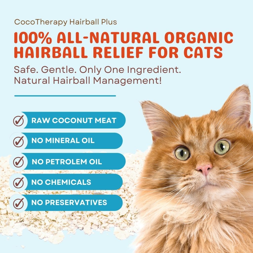 Organic Hairball Plus - Hairball management for cats & kittens