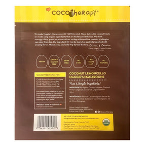 Maggie's Macaroons Coconut Lemoncello - Organic Coconut Treat for dogs