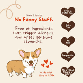 Pure Hearts Coconut Cookies Piña Colada - Organic Treat for dogs