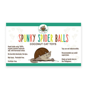 Spunky Spider Balls Cat Toy - 3 Pack