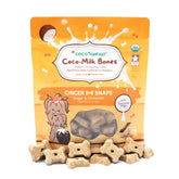 Coco-Milk Bones Ginger Snaps Biscuit - Organic Coconut Treat for dogs