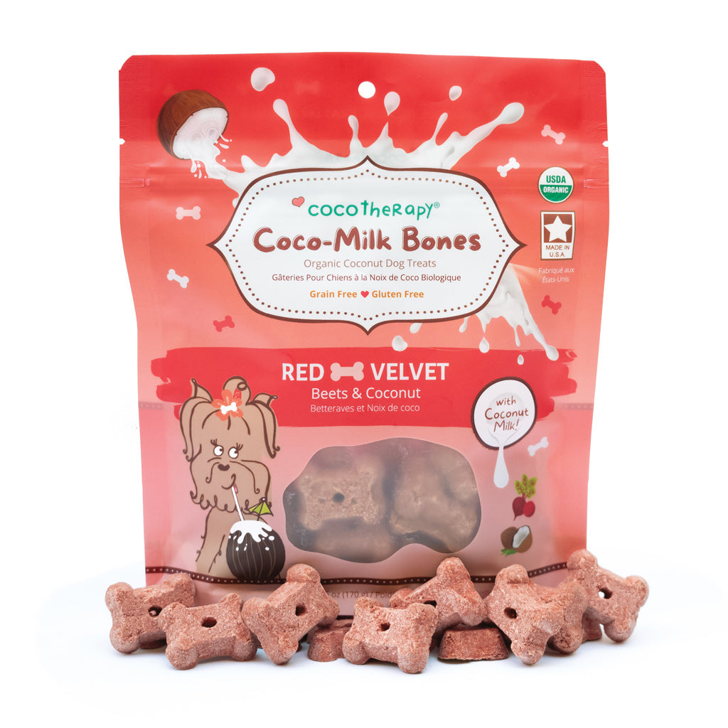 Coco-Milk Bones Triple Treat - Organic Coconut Biscuit Treats for dogs