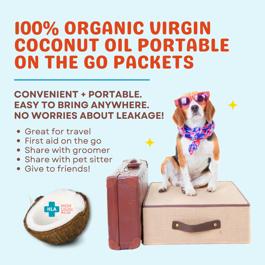 Organic Virgin Coconut Oil Portable Packets
