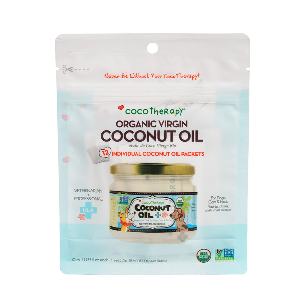 Organic Virgin Coconut Oil Portable Packets