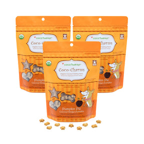 Coco-Charms Training Treats Pumpkin Pie - Organic Training Treat for dogs