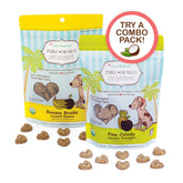 Pure Hearts Coconut Cookies Double Delight - Organic Treats for dogs