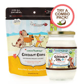 Coconut Lovers Health Pack - Organic Coconut Chips & Virgin Coconut Oil (16 oz)