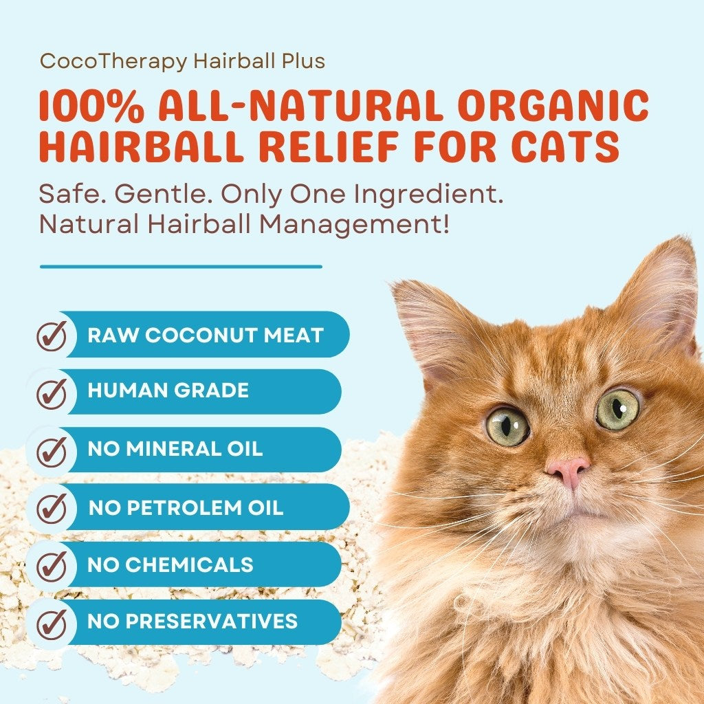 Organic Hairball Plus - Hairball management for cats & kittens