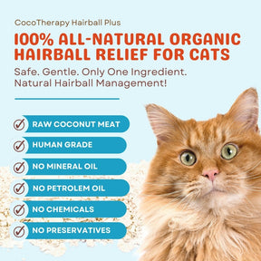 Organic Hairball Plus - Hairball management for cats & kittens