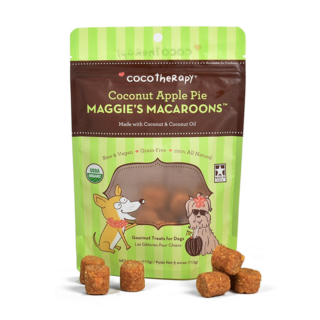 Maggie's Macaroons coconut for dogs | coconut dog treats | organic dog treats