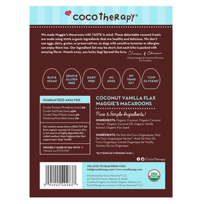 Maggie's Macaroons coconut for dogs | coconut dog treats | organic dog treats
