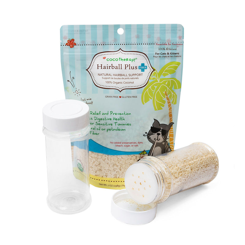 Hairballs Coconut Chips For Cats MCT Oil For Cats