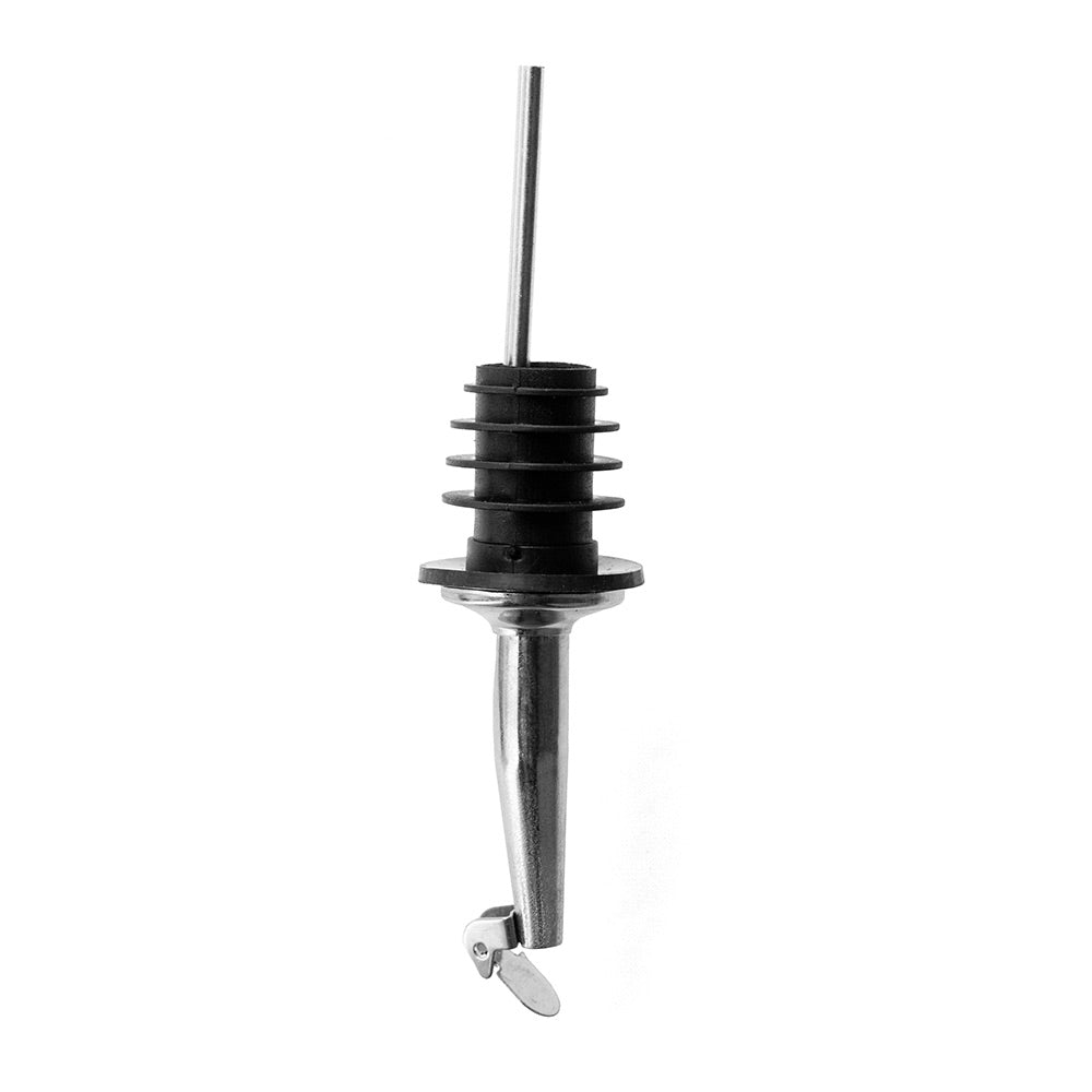 Stainless Steel Pourer Spout with Flip-Cap | For TriPlex MCT-3 Oil bottles. | CocoTherapy TriPlex MCT oil for dogs & cats